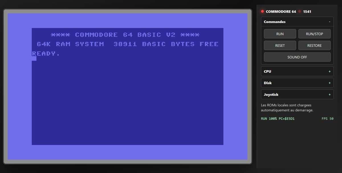 Emulateur C64