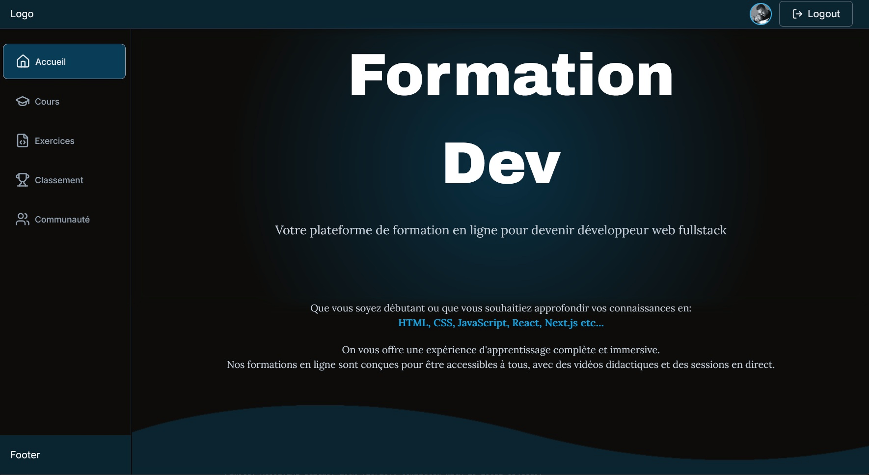 Plateforme de Formation